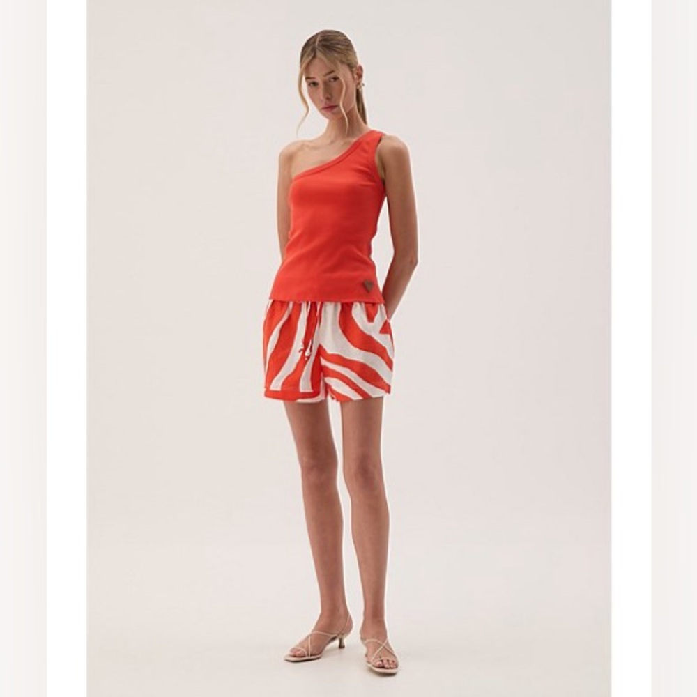 Aje Studio Linen Cotton Short size AU8